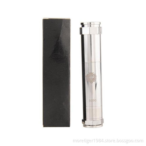 Mechanical King mod stainless steel battery body mod Use 18650 or 18350 battery fit for all 510 EGO thread atomizer 0207011